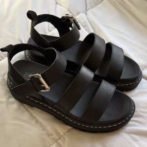 Wild Fable Black Strappy Sandals